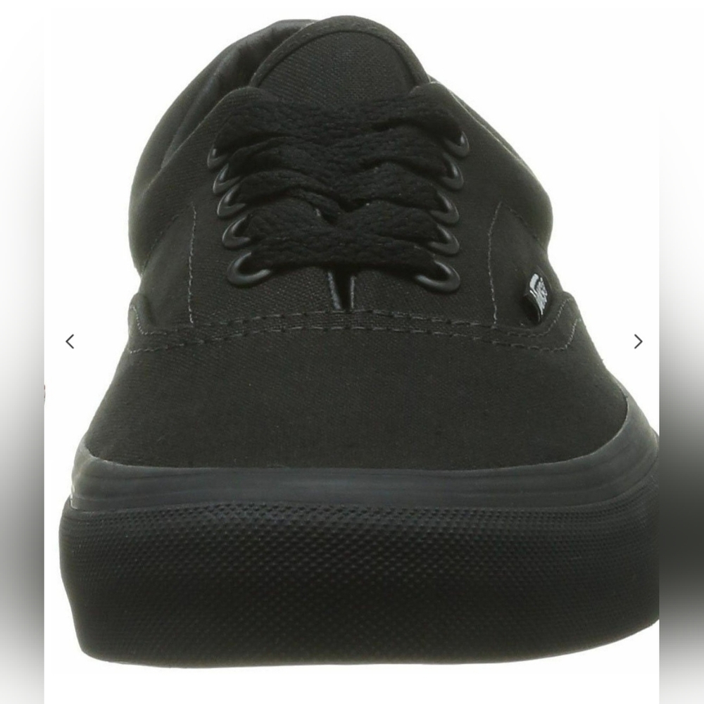 NWOB.. WOMENS VANS U ERA BLACK CANVAS SNEAKERS 9.5 - Picture 3 of 6